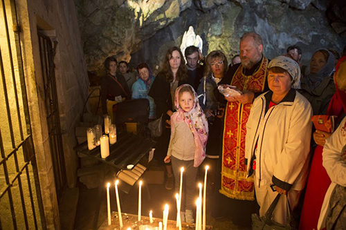 пещера в горах Сент-Баум